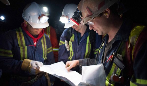 underground mines workers