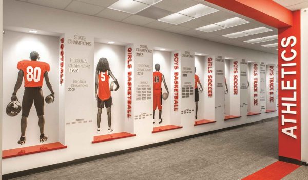 athletic facility achievements design