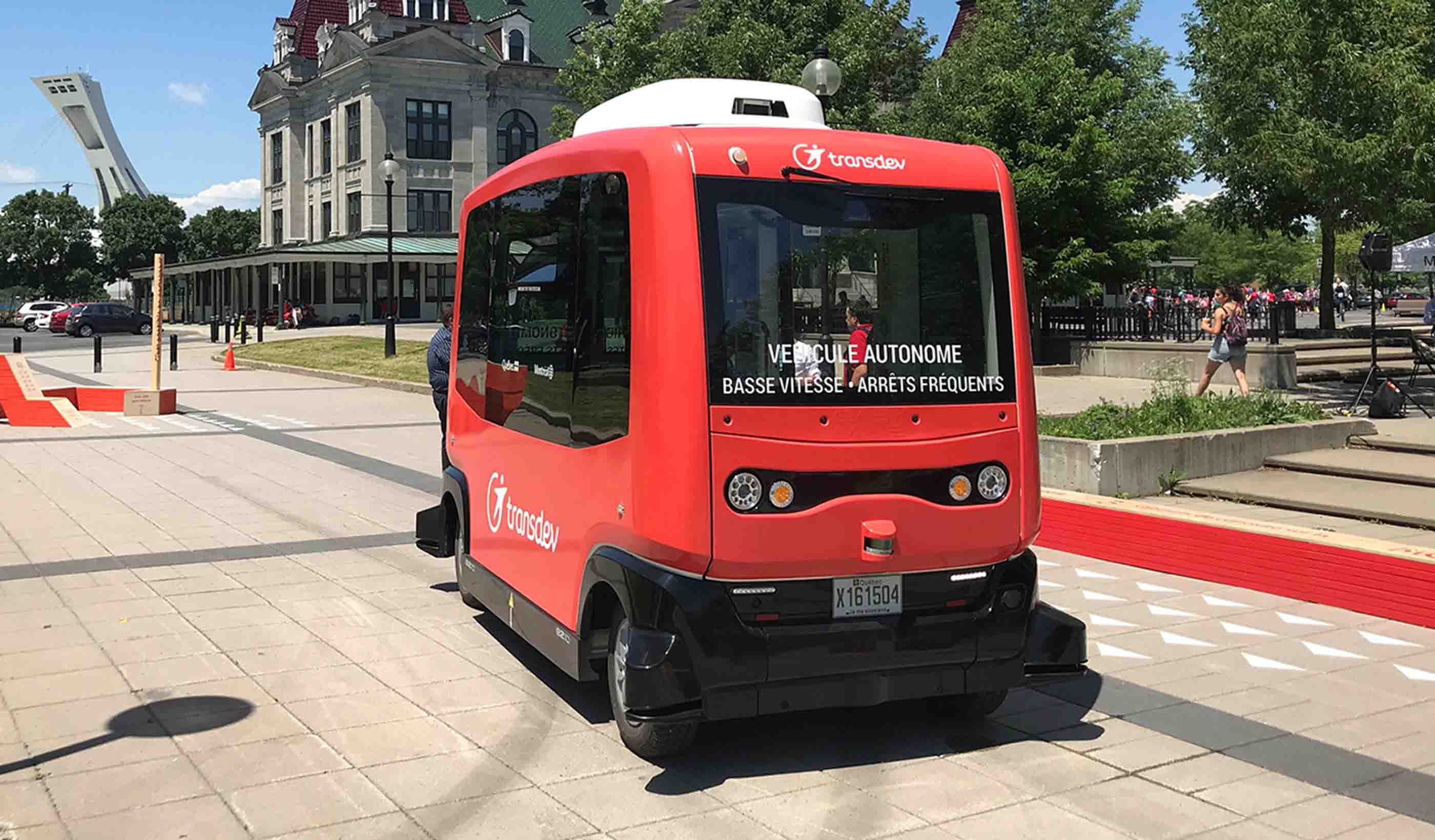 Projet pilote de navette automatisée à Montréal à l’été 2019