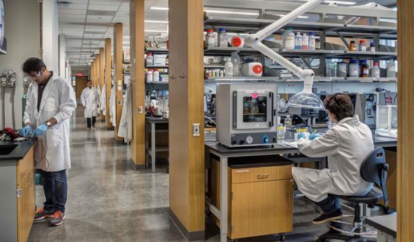 Biosciences Building at Central Michigan University