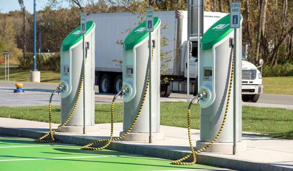 Mohawk Valley Welcome Center charging stations