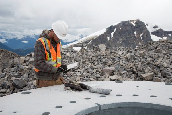 Mining in mountains