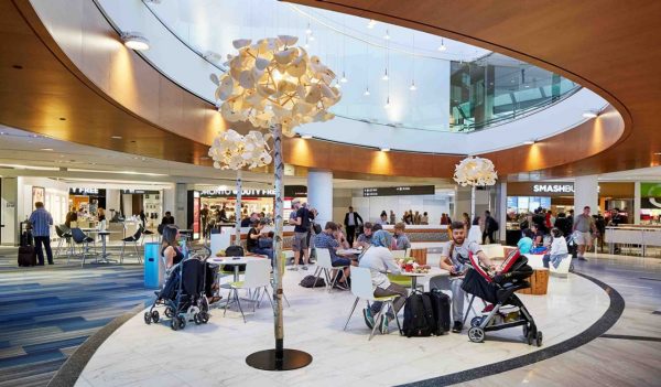 Toronto Pearson International Airport Terminal 3 in Toronto, Ontario.