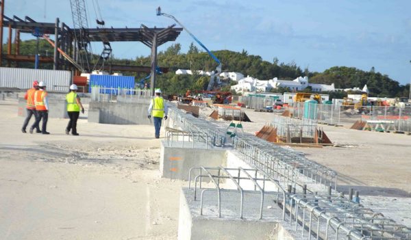 Wade International Airport Terminal building under construction 