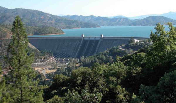 Lake Shasta on the Sacramento River