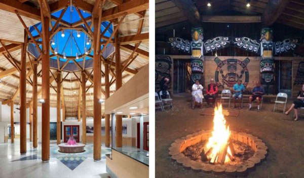 Indigenous healthcare facility interior