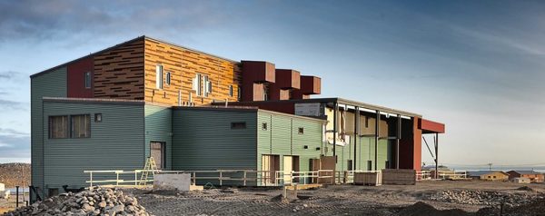 Indigenous healthcare facility exterior