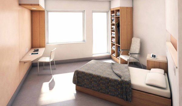 healthcare bedroom