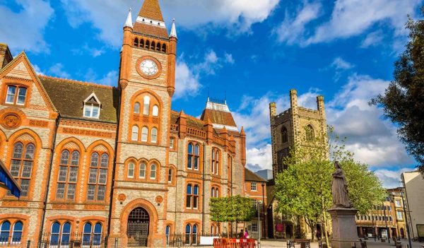 Town hall of Reading - England, United Kingdom