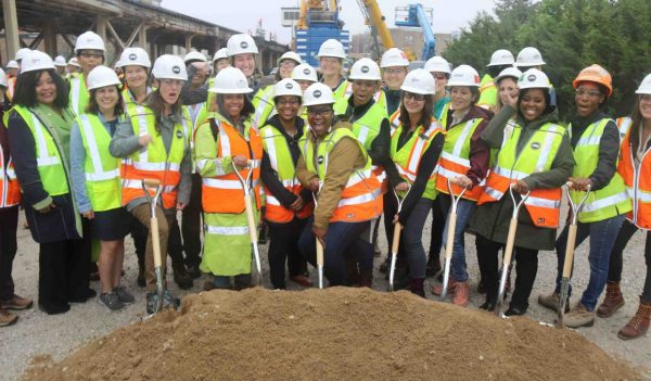 Female colleagues of the Red and Purple Modernization Program in Chicago 