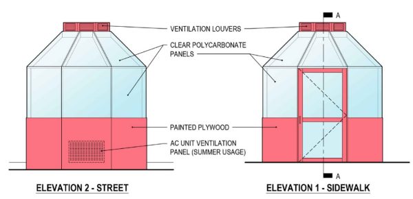 Nosh pod exterior elevation drawing