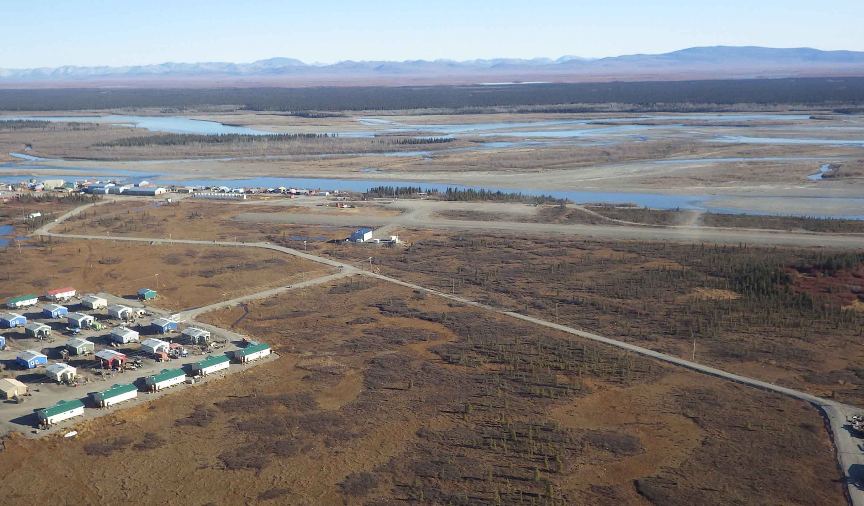 3,300-foot lifelines: Remote runway construction takes grit, group effort