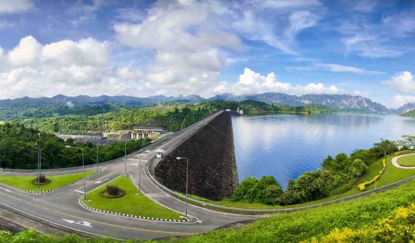 Ratchaprapha Dam Surat Thani province, Thailand