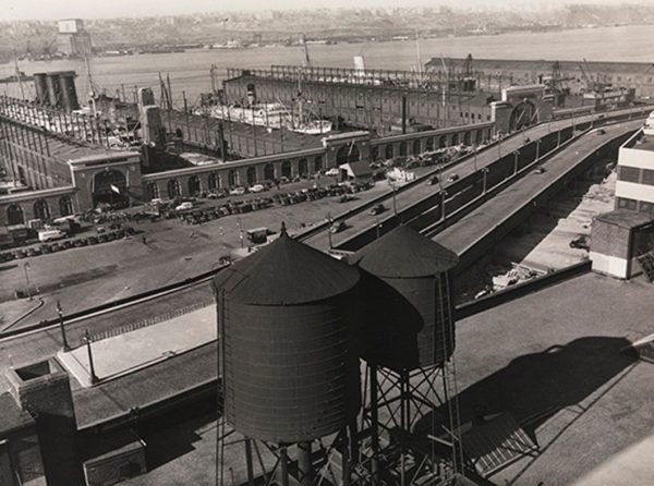 Historical image taken from 619 West 54th Street in 1977.