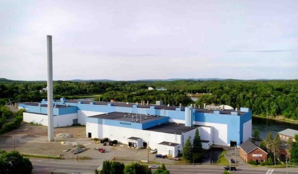 Exterior of the Madison Mill plant.