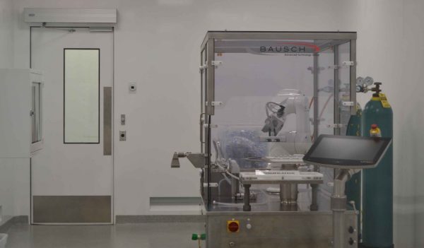 An enclosed manufacturing system that protects the user from the product. 