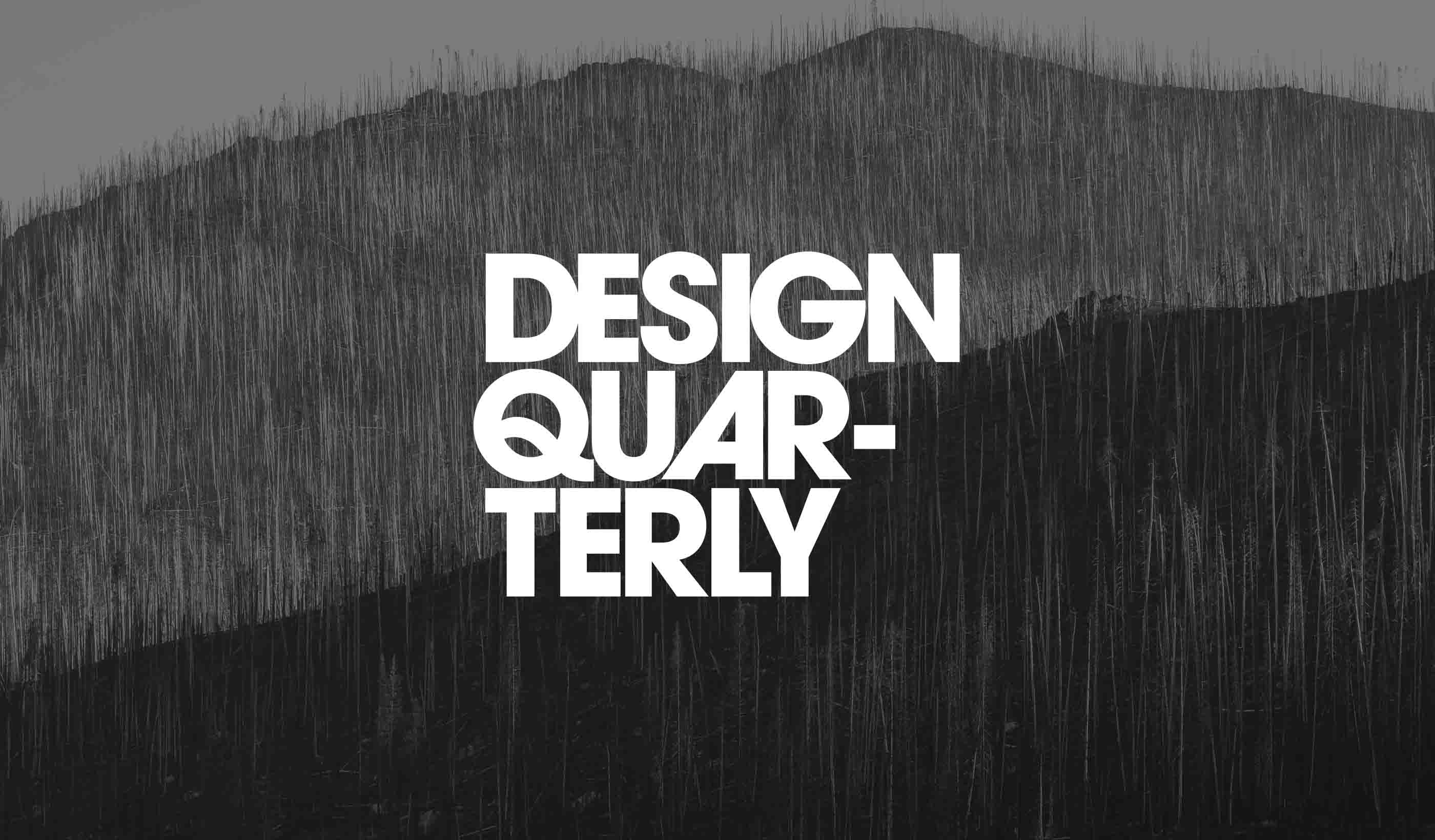 Design Quarterly Issue 16 | Climate Risk