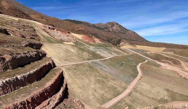 A view of the quarry after reclamation