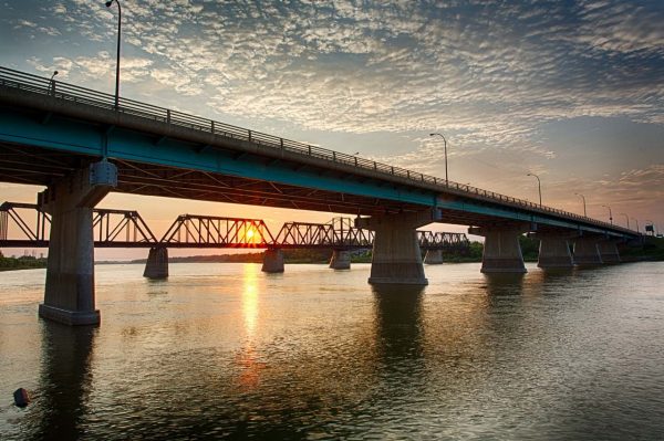 bridge over water