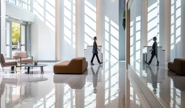 Lobby area with seating