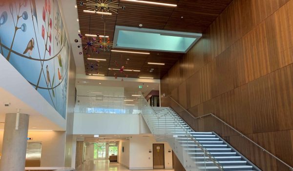 Staircase in main lobby