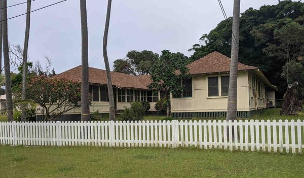 Nurses quarters at the Kalaupapa National Historic Park’s Kalawao settlement.