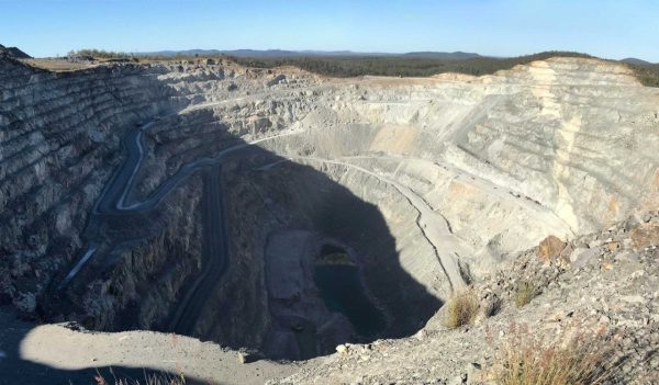 A picture of the Mt Rawdon hydro energy storage site