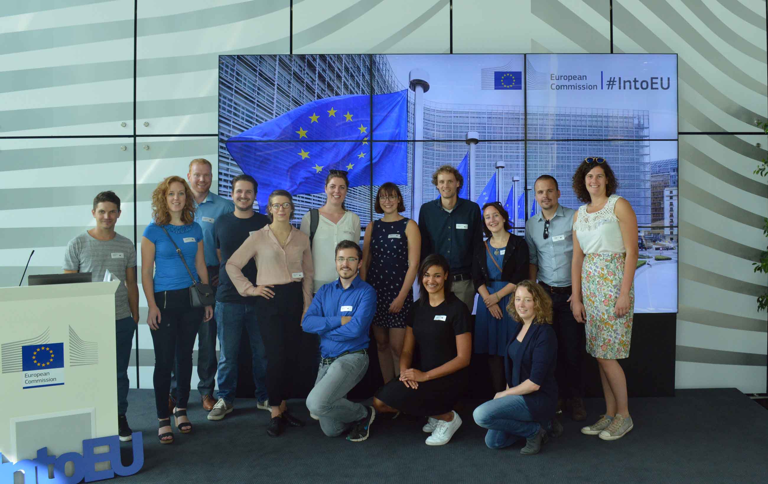 Young professionals teambuildingweekend in Brussel